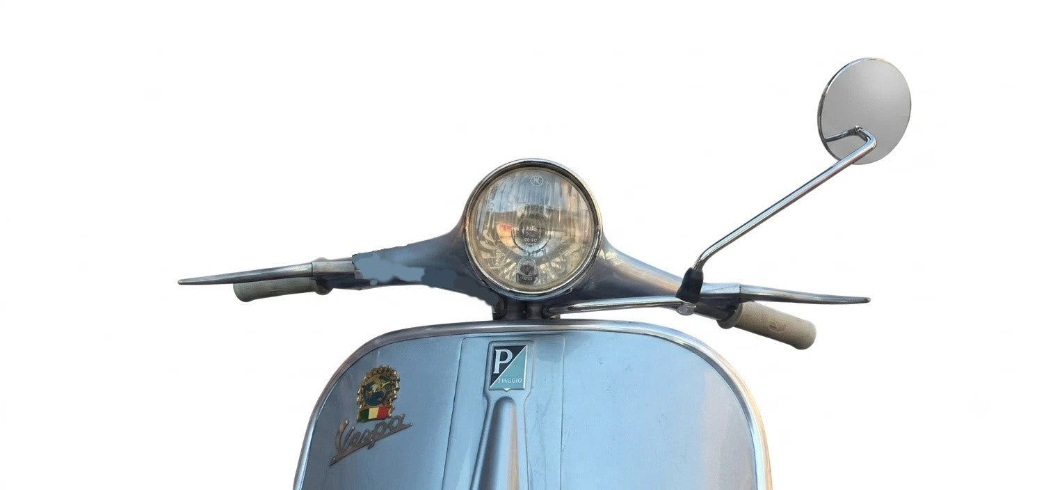 SPECCHIETTO SINISTRO OMOLOGATO CON ATTACCO, VESPA 125-150 VB1 VNB VBB GS 150 *