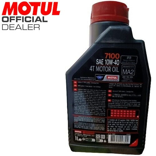 104091  OLIO MOTORE MOTUL  7100 10W40 4T - 1L  *