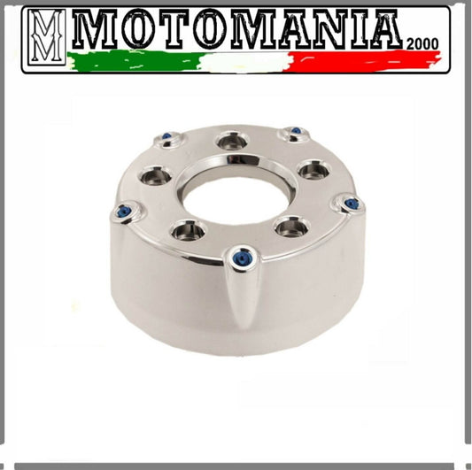 77017600 ONE FONDELLO SCARICO MARMITTA YAMAHA TMAX T-MAX CROMO