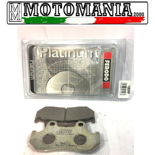 FDB244P CP BRAKE PADS HONDA VT 1100 83-86 XL 600V 89-90 PLATINUM FERODO *