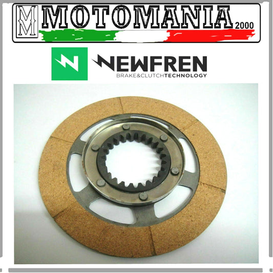 F1195 - CLUTCH DISC NEWFREN PIAGGIO APE MP P 601 I-II SERIES - MP 220 1978>