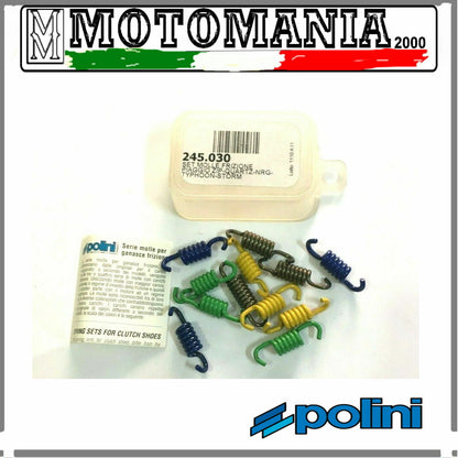 245030 SET MOLLE X GANASCE FRIZIONE PIAGGIO ZIP-QUARTZ-NRG-TYPHOON-STORM-
