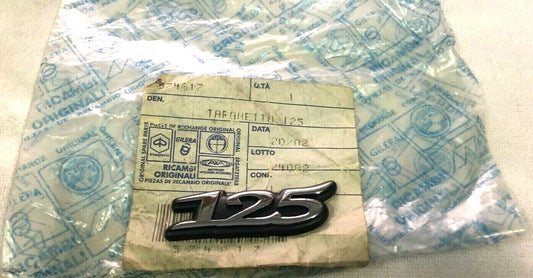 574817 TARGHETTA 125 ORIGINALE PIAGGIO