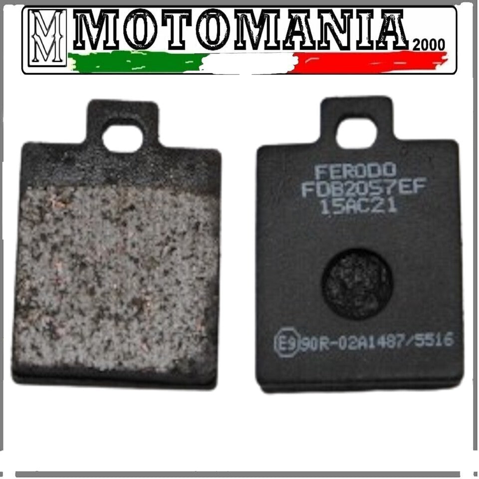 FDB2057EF  PASTIGLIE FRENO POSTERIORE  PER PIAGGIO /VESPA /GILERA /DERBI /SYM  *