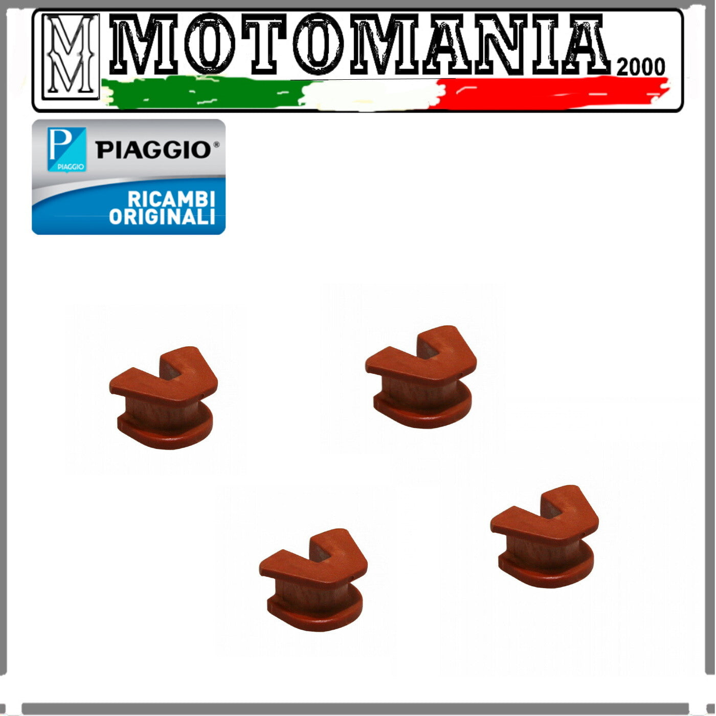 ORIGINAL PIAGGIO 4 VARIATOR SLIDER KIT FOR BEVERLY 350 4T