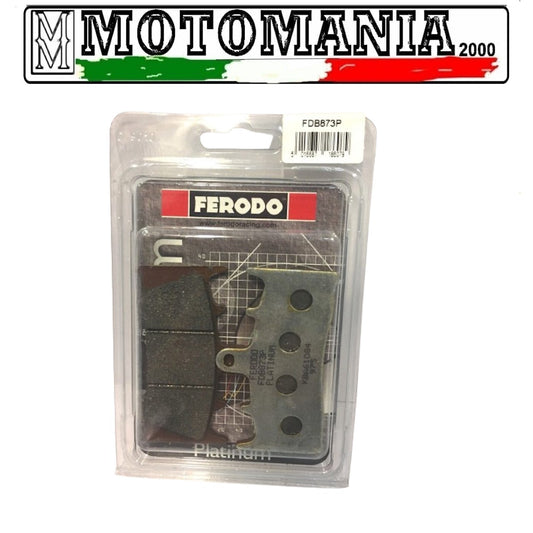 FDB873P   COPPIA PASTIGLIE KAWASAKI ZX6R ANT.NINJA 636 02  *