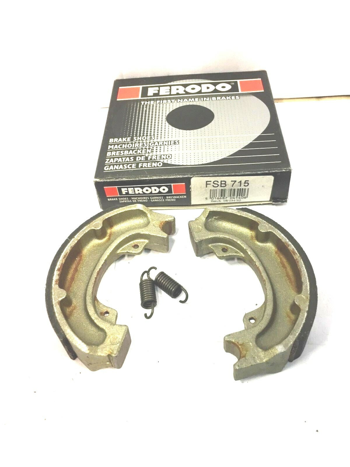 FSB715 CP GANASCE FRENO FERODO POSTERIORE HONDA SH 50 DAL 1989 AL 1994