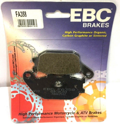 FA358 CP REAR EBC BRAKE PADS HONDA JAZZ 250
