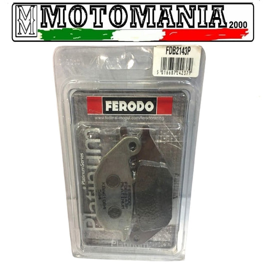 FDB2143P   CP PASTIGLIE FRENO POSTERIORI FERODO HONDA  XLV 125 /  CBR R 125  *