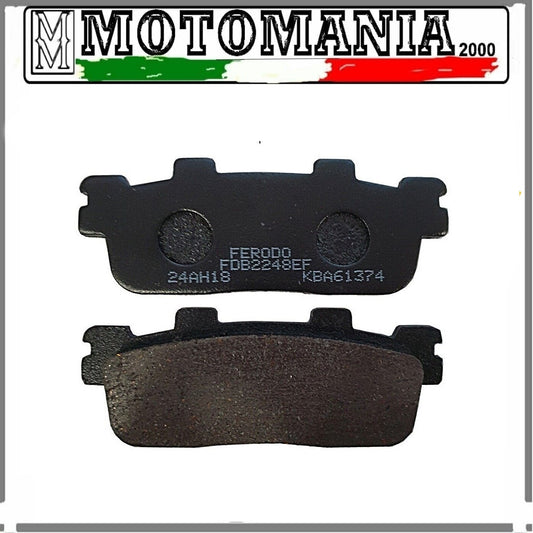 FDB2248EF PASTIGLIE FRENO POSTERIORE ECO F PER KAWASAKI KYMCO