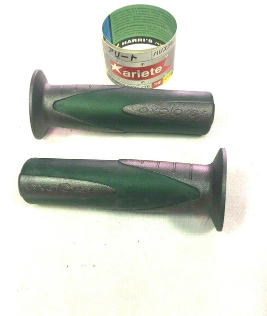 01693-GV CP DRILLED KNOBS RAM MINTS GREY AND GREEN