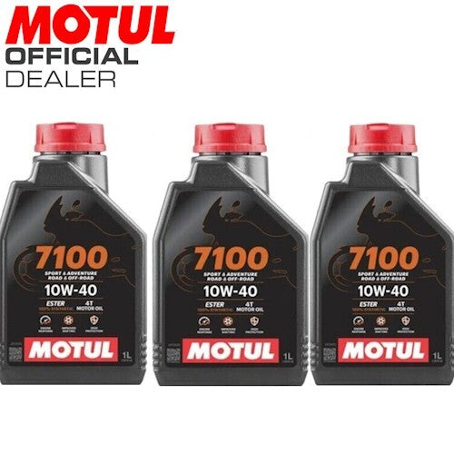 104091  OLIO MOTORE MOTUL  7100 10W40 4T - 3L  *