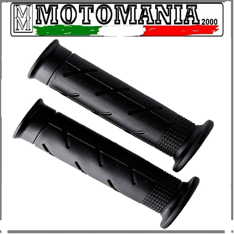 184160700  COPPIA MANOPOLE DOMINO NERE  PER HONDA SH 300CC  *