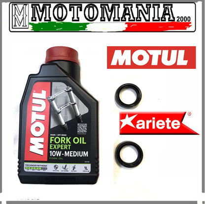 FENDER KIT + FORK OIL 10W MOTUL RAMIETE DUCATI TRIAL 200-78 MOTO MORINI