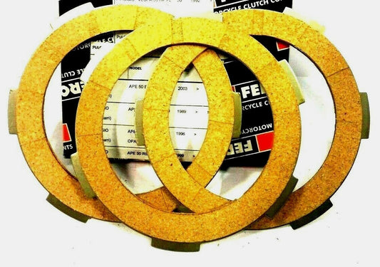 FCD0507 CLUTCH DISCS FERODO PIAGGIO APE 50 EURO 2 YEAR FROM 2003 TO 2010