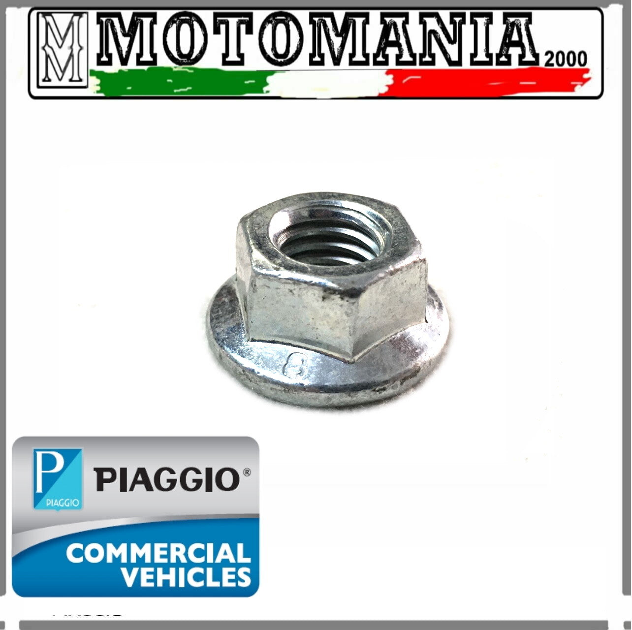 VESPA PX 200 1998-2001 DADO AUTOBLOCCANTE CAMPANA FRIZIONE ORIGINALE PIAGGIO *