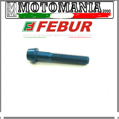 6X35 ERGAL BLUE FAIRING COUNTERSUNK HEAD SCREW *