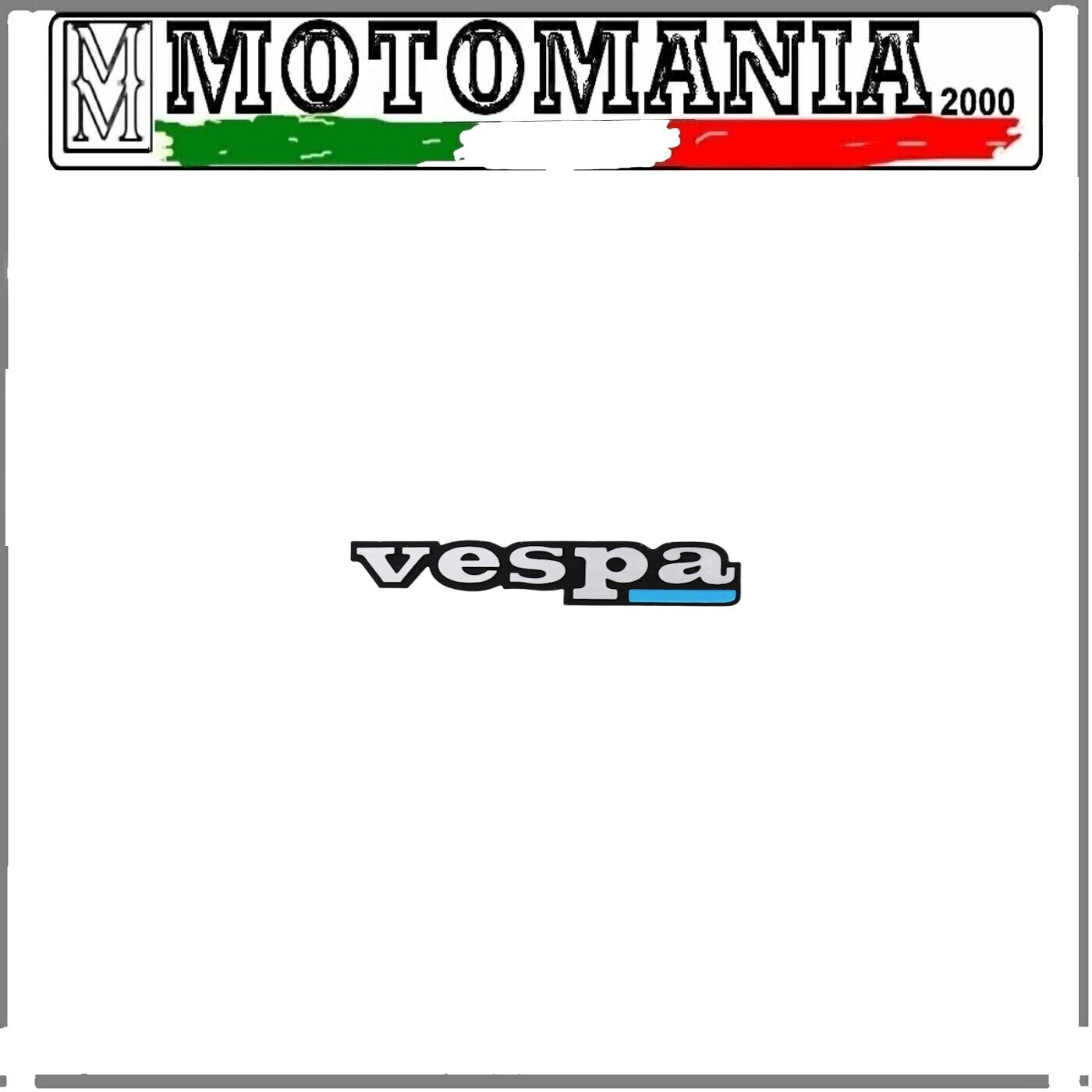 TARGHETTA  PER  PIAGGIO VESPA PK PK80-125 S AUTOMATICA/ETS   *