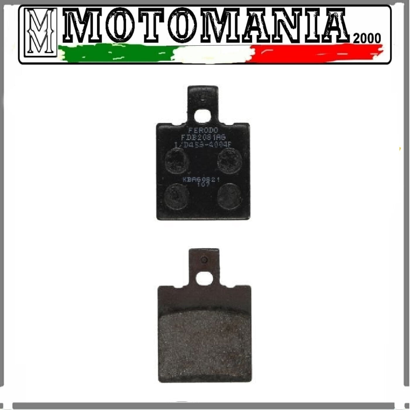 *FDB2081AG CP PASTIGLIE FRENO APRILIA MALAGUTI BENELLI BETA