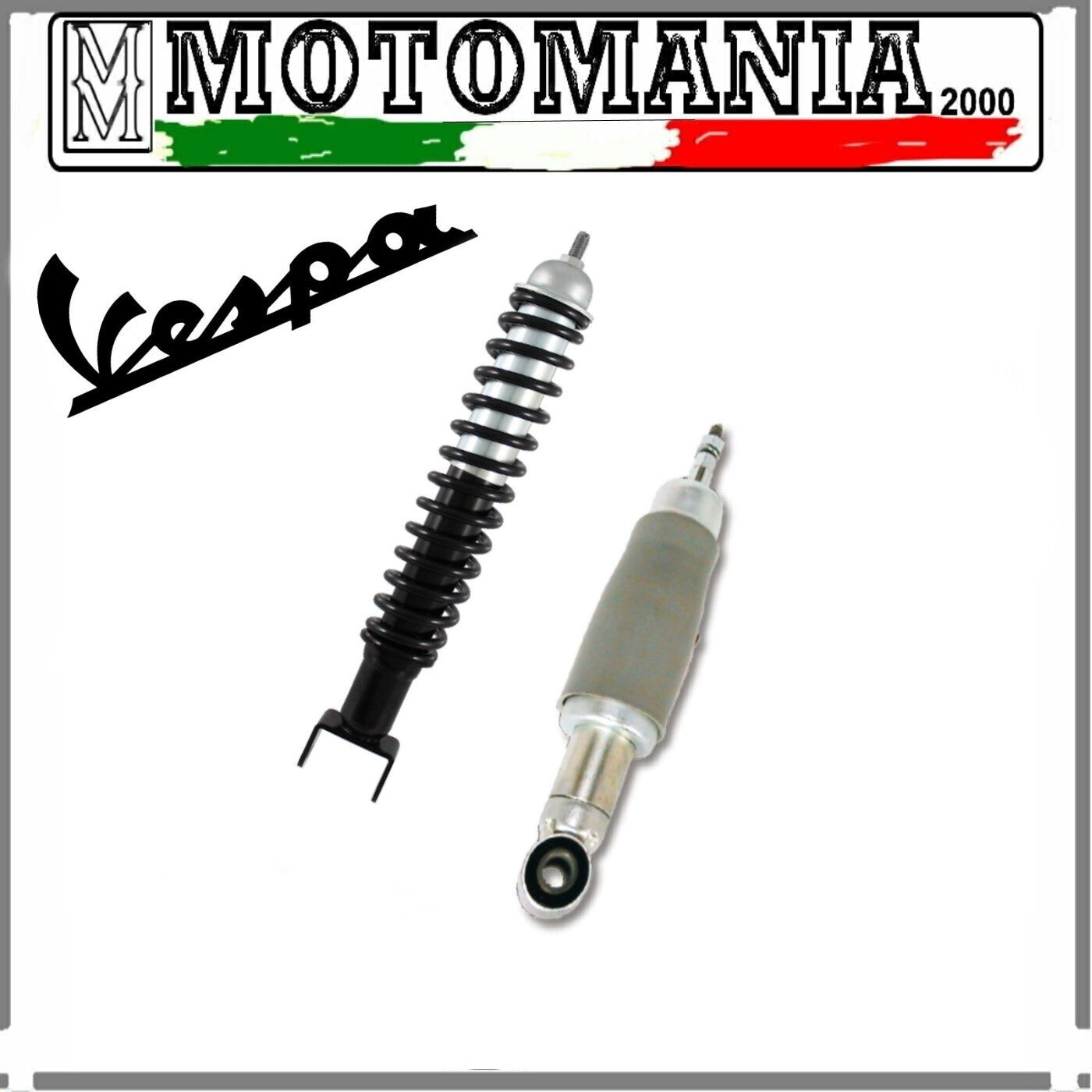 PAIR FRONT AND REAR SHOCK ABSORBERS Piaggio Vespa 50-125cc 1967/1982