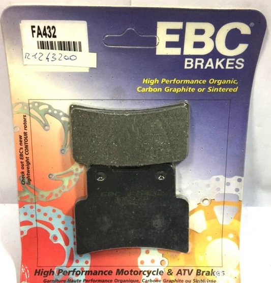 FA432 CP BRAKE PADS EBC APRILIA RS 125 -06 SL 750 SHIVER-07 NA 850 NANA-