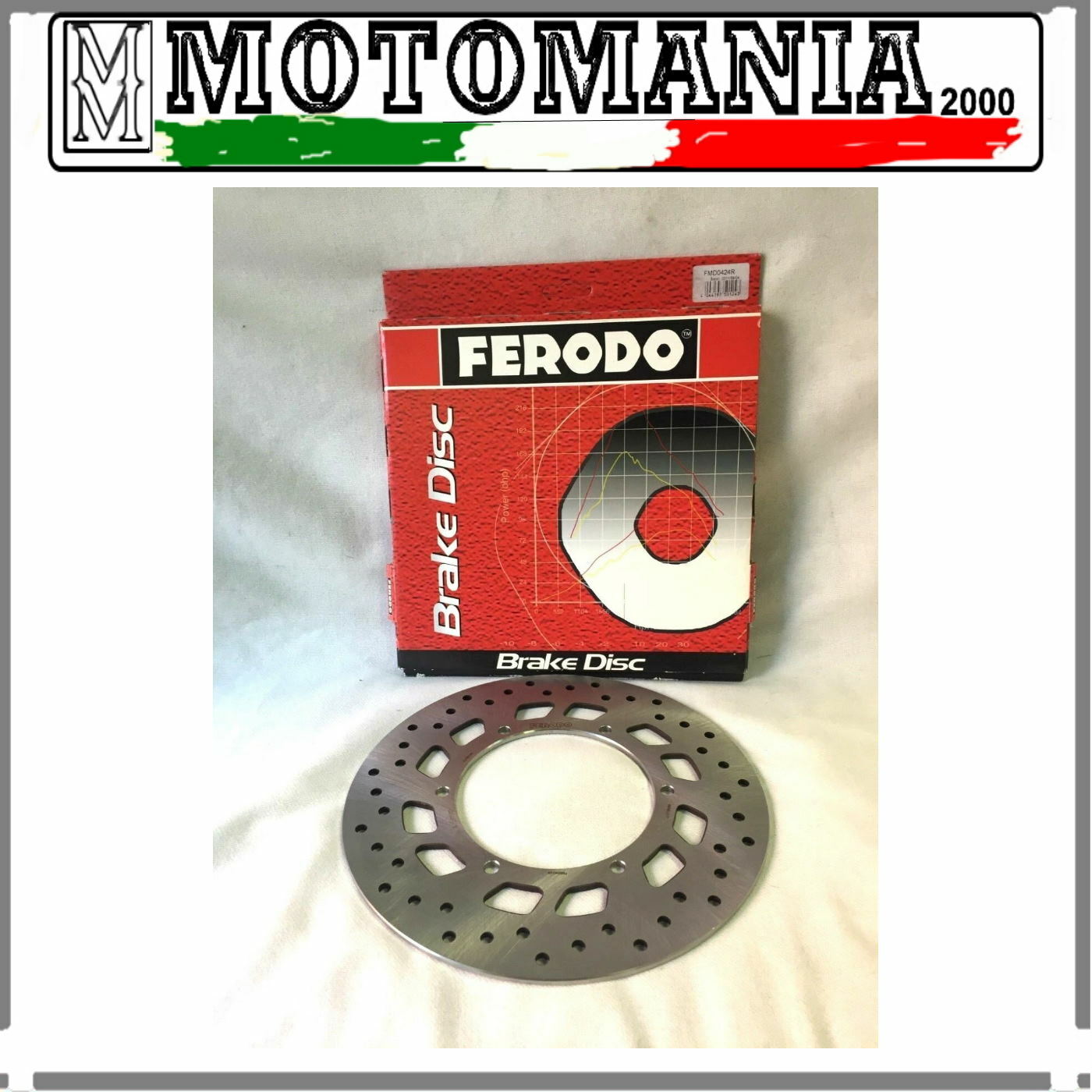 FRONT BRAKE DISC FERODO YAMAHA X-CITY 125-250 FROM 2008 TO 2011