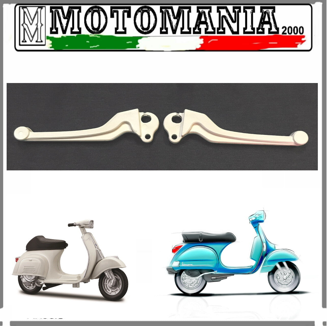 COPPIA LEVE VESPA 50 SPECIAL-ET3-PK 50 S-PRIMAVERA-PX 125/150/200