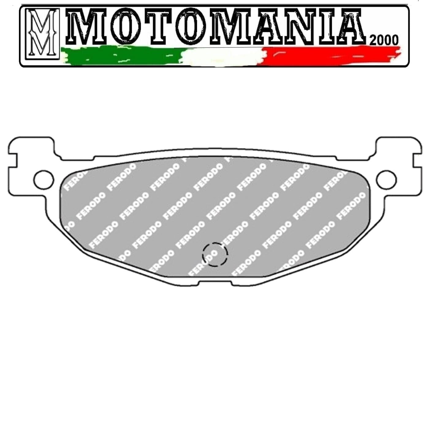 FDB2200P  PASTIGLIE FRENO FERODO PLATINUM PER YAMAHA YP MAJESTY 400 2004-2011  *