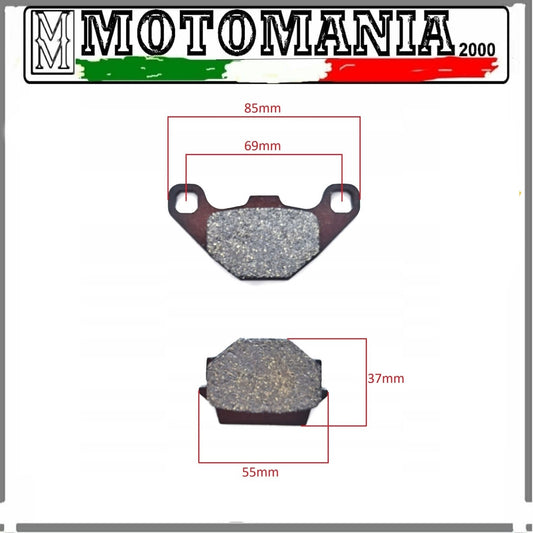 FDB314P PASTIGLIE FRENO POSTERIORE PLATINUM KTM SUZUKI APRILIA YAMAHA MALAGUTI