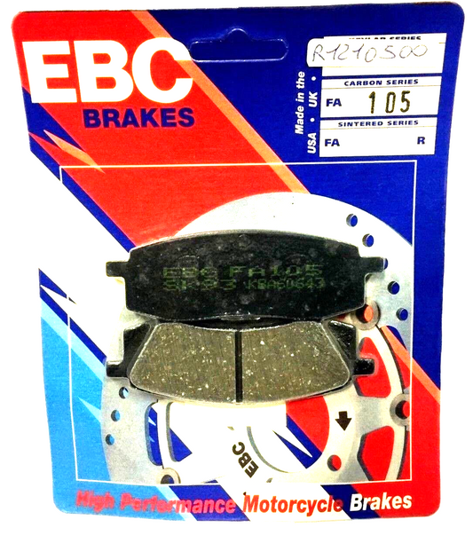 FA105 CP BRAKE PADS EBC YAMAHA YZ 125 - 250 -85 -88 TT 600 -92- FRONT.