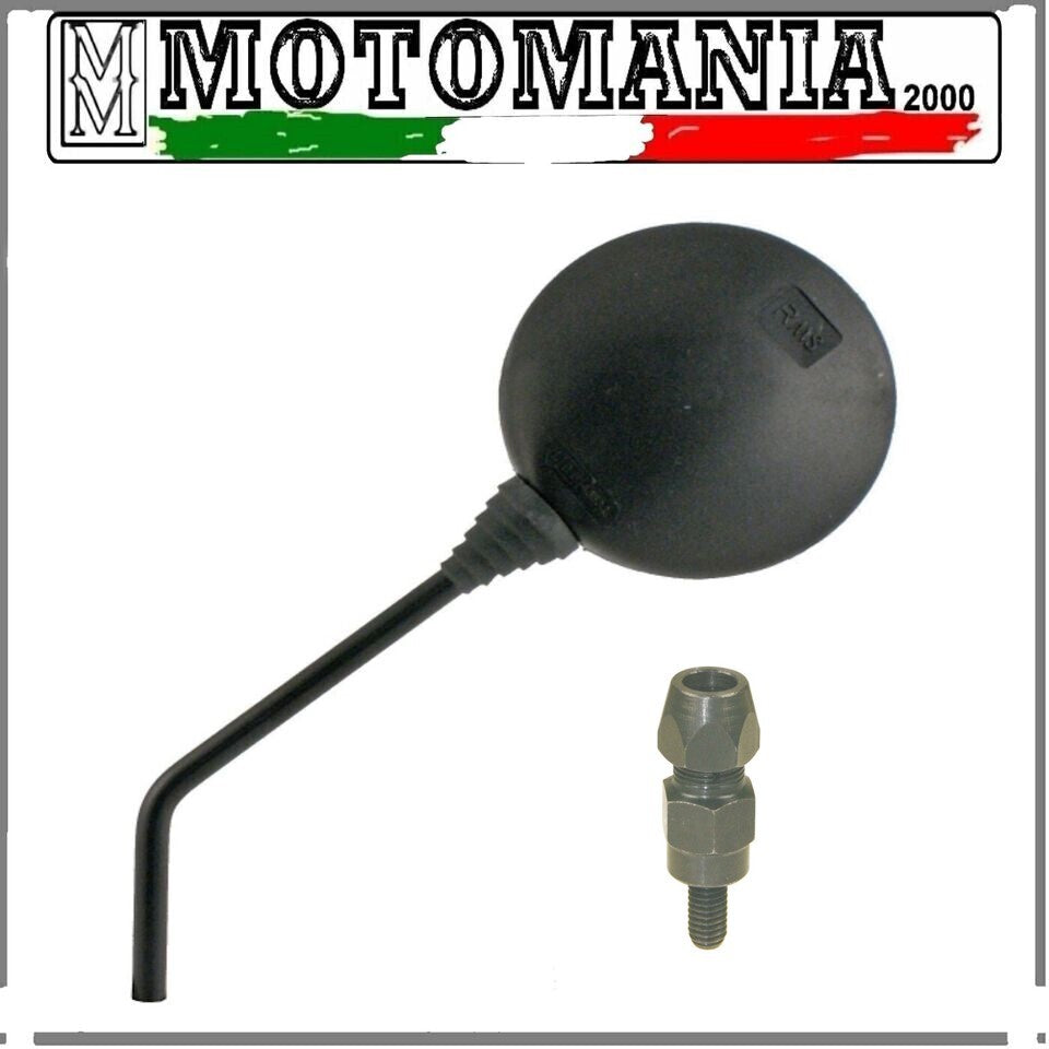 SPECCHIETTO SINISTRO COMPLETO DI ADATTATORE SX PER APRILIA SCARABEO 50-100CC   *