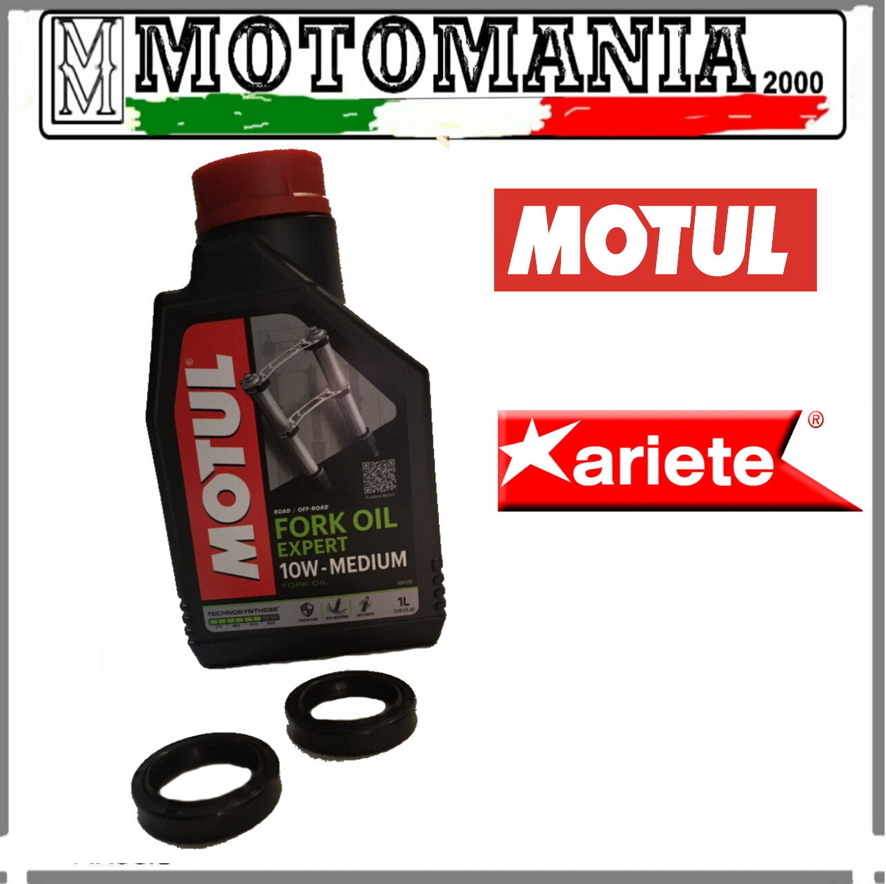 MOTUL 1OW FORK OIL + OIL KIT 35X47X9.5-10.5 APRILIA ATLANTIC 250-03-09