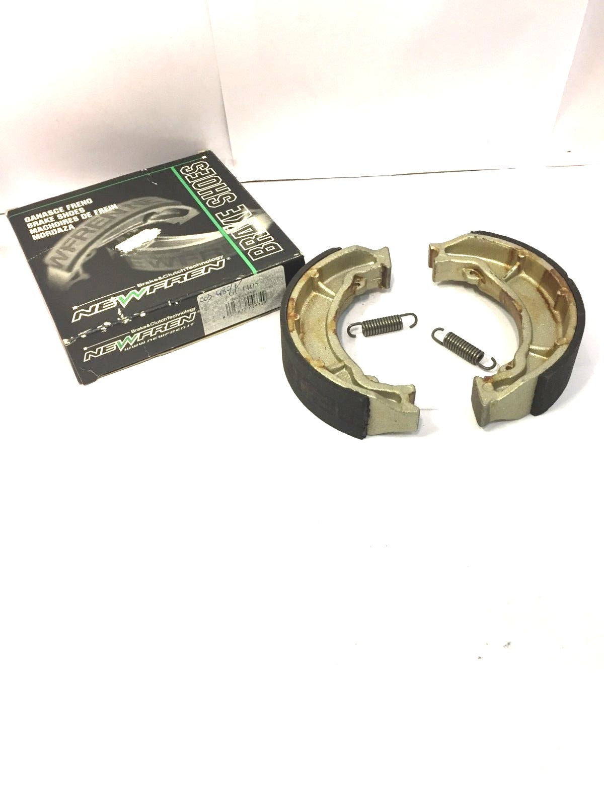 GF1105 CP GANASCE FRENO NEWFREN POSTERIORE YAMAHA TT 600 N -85-88-ACTIVE 125 199