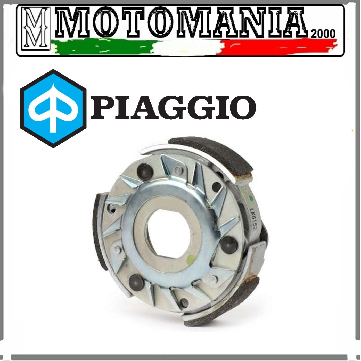 GIRANTE  FRIZIONE POST.ORIGINALE PIAGGIO BEVERLY 125 200  250 300 VEDI DESCRIZ.