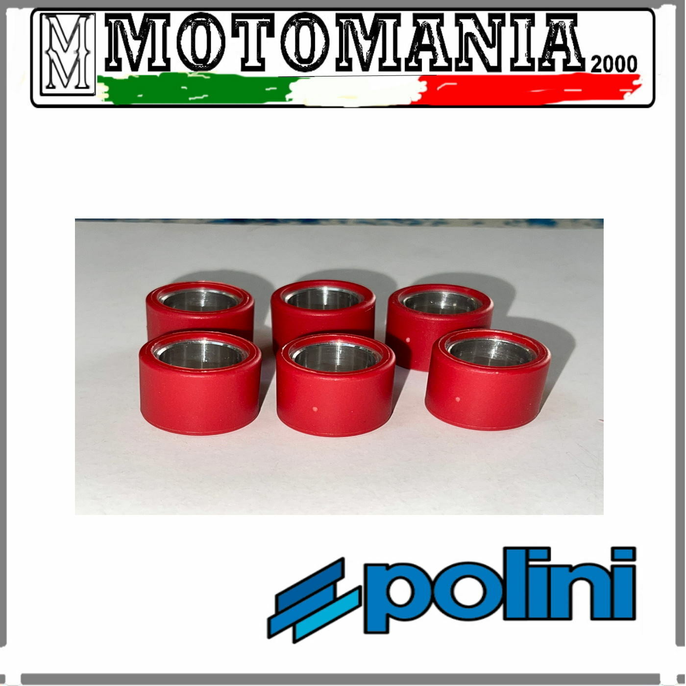 POLINI 242083 KIT 6 RULLI VARIATORE 19X15,5 GR.04.3