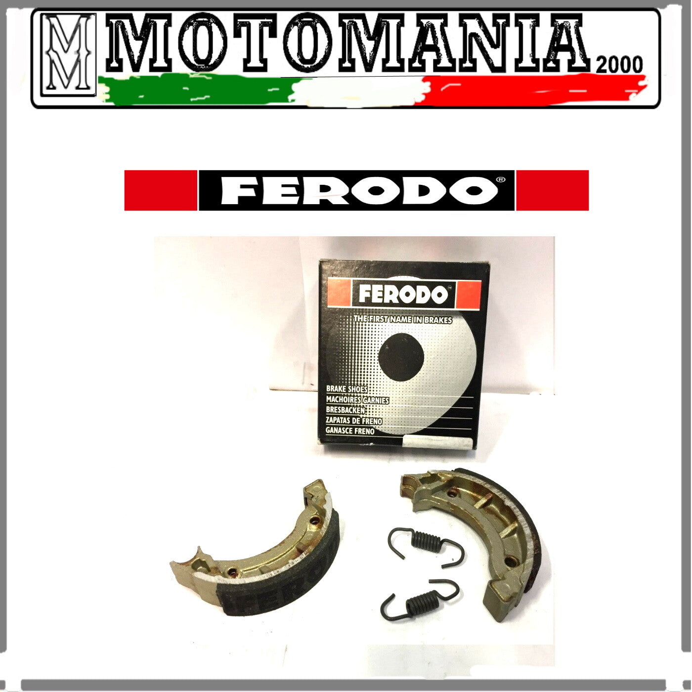 FSB902 CP GANASCE ANTERIORE FERODO PIAGGIO FREE BRAVO CIAO BOXER