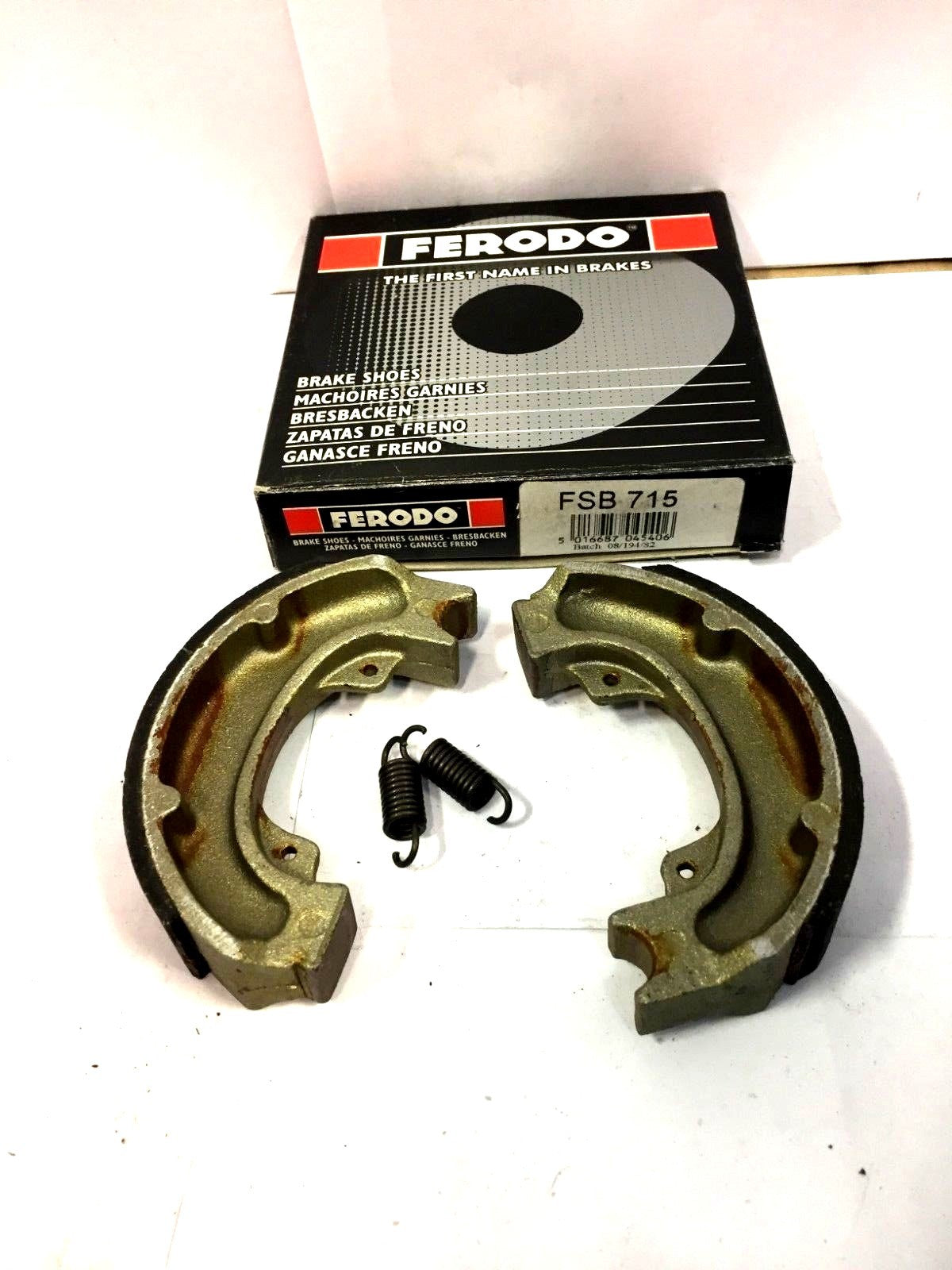 FSB715 CP REAR FERODO JAWS HONDA SH 50 FROM 1989 - TO 1994
