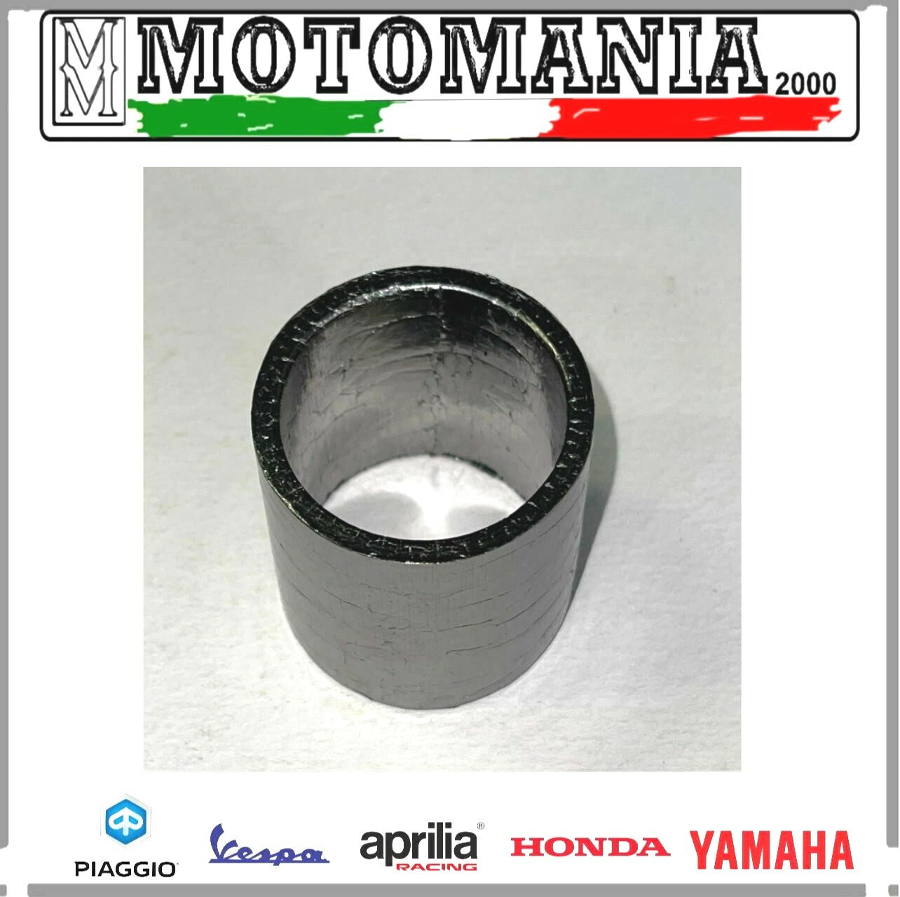 BOCCOLA IN GRAFITE RIDUZIONE MARMITTA BEVERLY 125 - 200 - 250 - 300  GTS 300  *