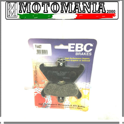 R1240700 CP BRAKE PADS EBC FRONT WITH PLATES BMW 1000 R 100 R -91-95