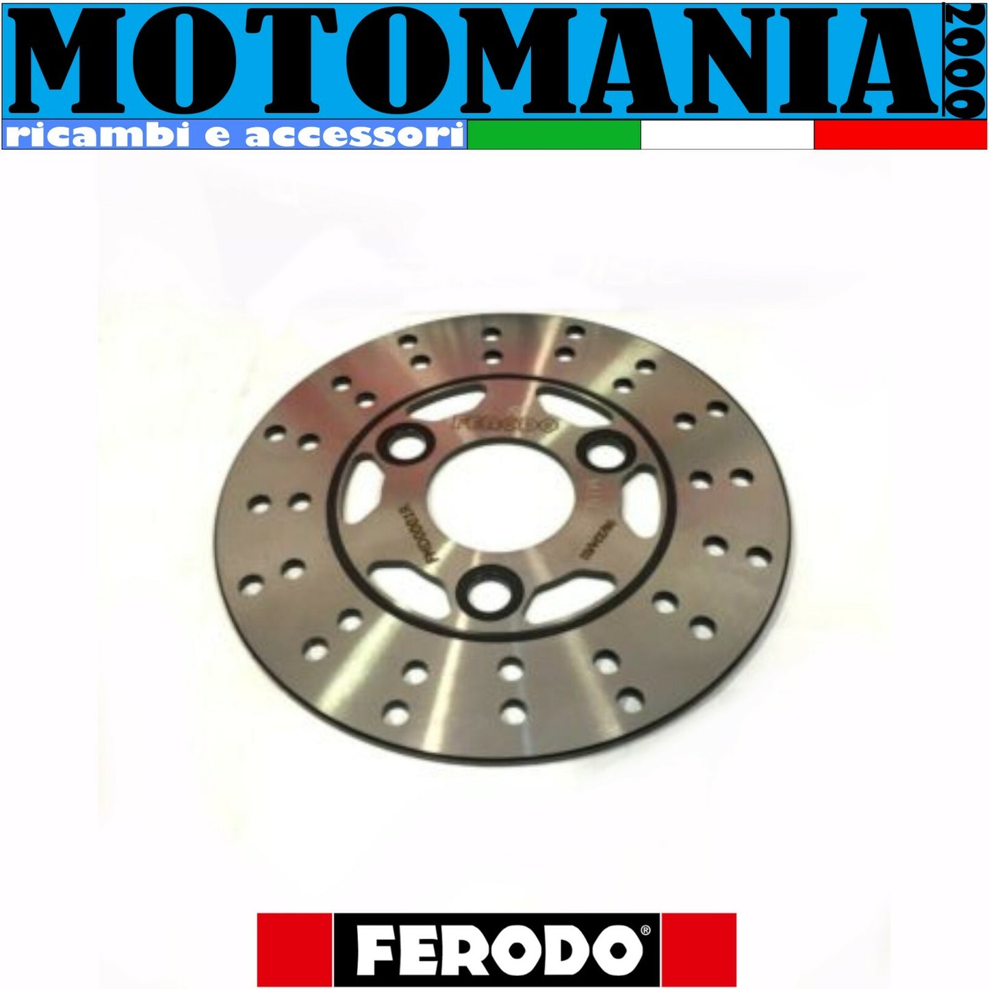 FMD0001R FRONT BRAKE DISC FOR GARELLI BASIC 50 BIP RACING GRINTA PONY*