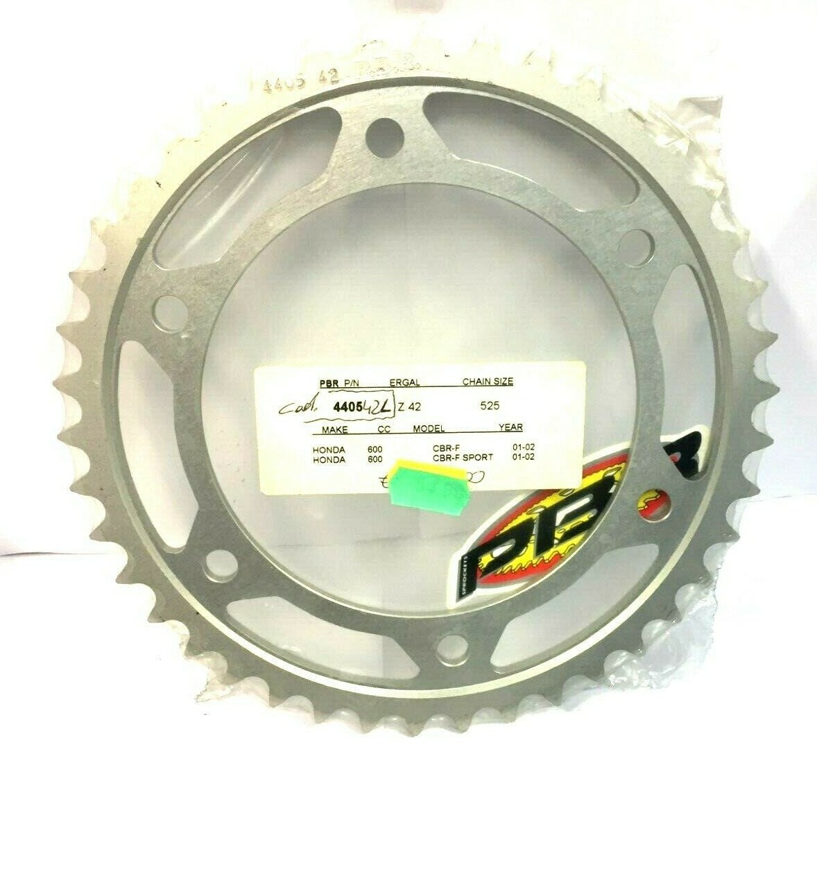 440542l MOTORCYCLE CROWN IN ERGAL 42 TEETH STEP 525 HONDA CBR-RR 1000 2004-2013