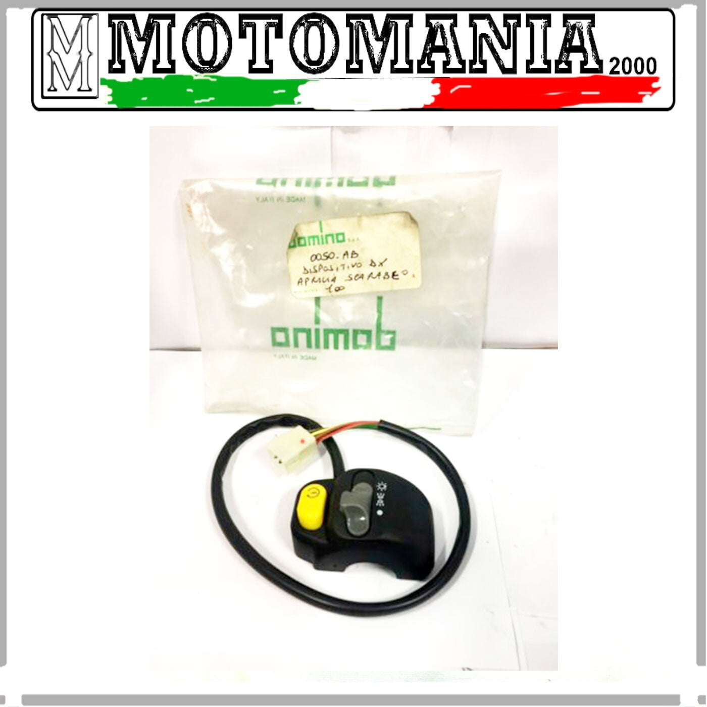 0050.AB DISPOSITIVO DX DOMINO  APRILIA SCARABEO 100
