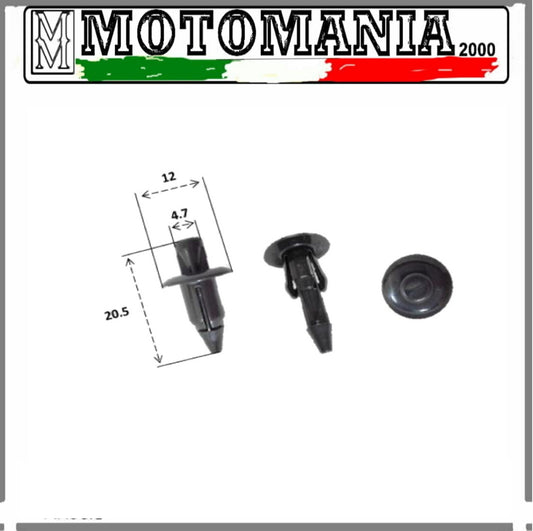 PLASTIC RIVET FOR HONDA / KYMCO / SUZUKI (SEE MODELS IN DESCRIPTION) *