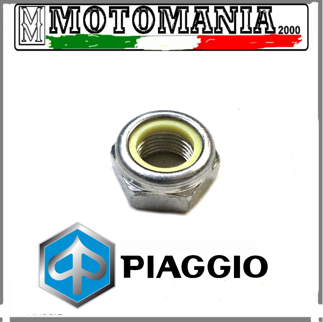 ORIGINAL PIAGGIO 14X1.5 NUT FOR X10 500 ON SWINGARM CODE:006844