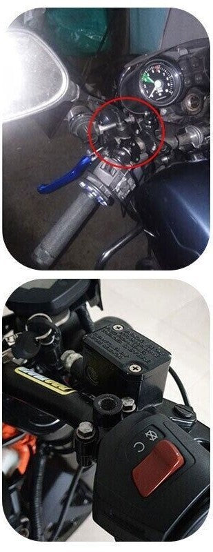 SUPPORTO UNIVERSALE PER SPECCHIETTO RETROVISORE DA MOTO  *
