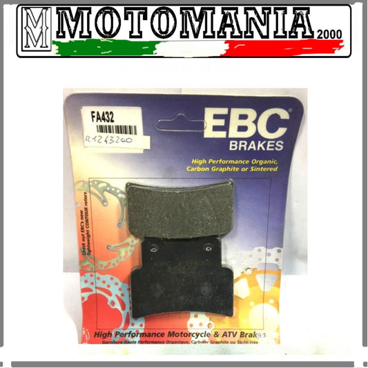 FA432 CP BRAKE PADS EBC APRILIA RS 125 -06 SL 750 SHIVER-07 NA 850 NANA-