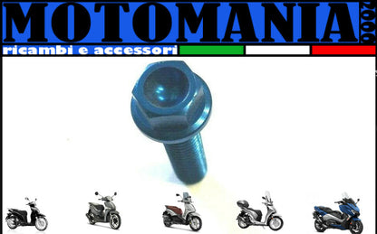 VITE TESTA ESAGONARE dm.8 PER CARENE 6X25 BLU IN ERGAL  *
