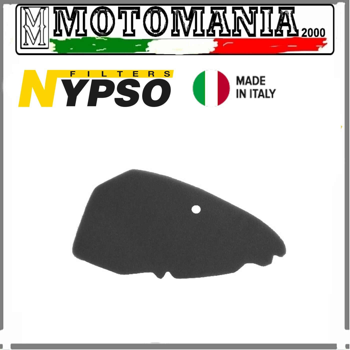 FILTRO ARIA NYPSO PIAGGIO FREE 50-100CC (VEDI COMPATIBILITA' IN DESCRIZIONE)