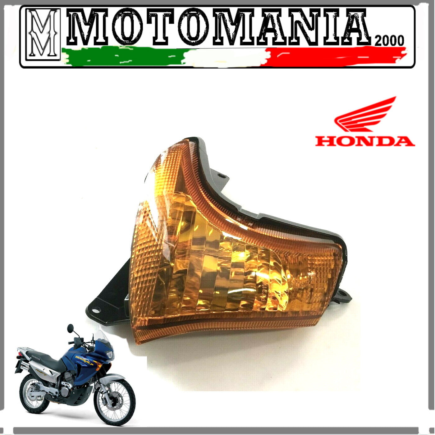 217961 SGR FRONT LEFT ARROW HONDA XLV TRANSALP 650 COMPL .ORANGE 2000-2004