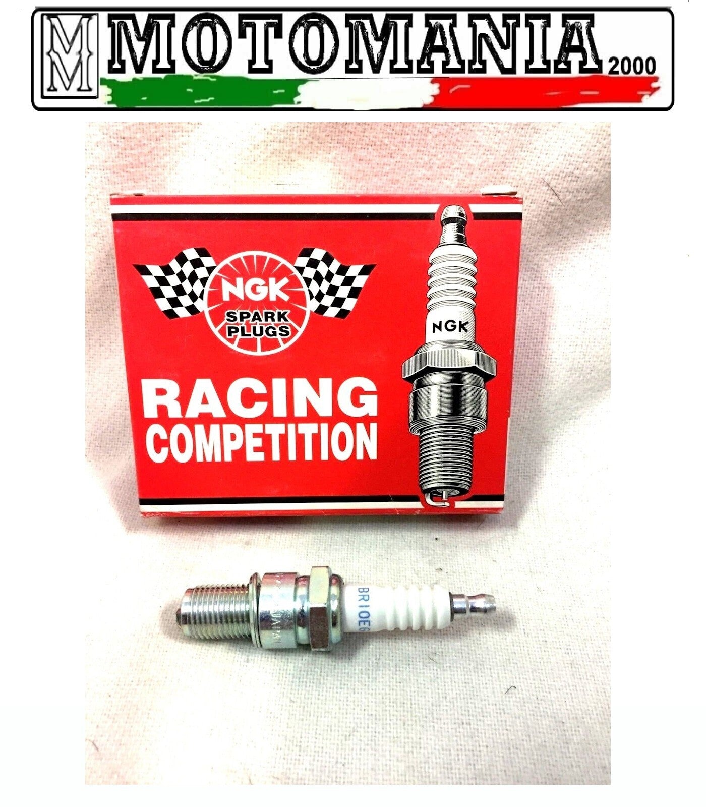 N2417100 CANDELA BR10EG RACING APRILIA RX 125 -08- TUONO 125 -03-04-EXTREMA 125*